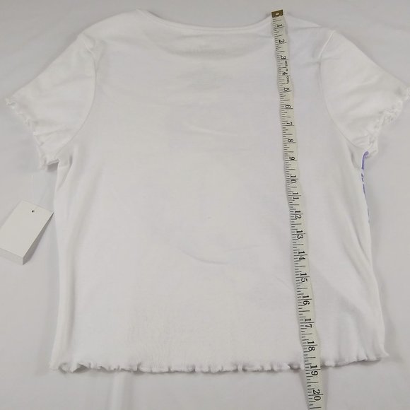 New Frozen Anna Crop Top T-Shirt - Picture 5 of 7